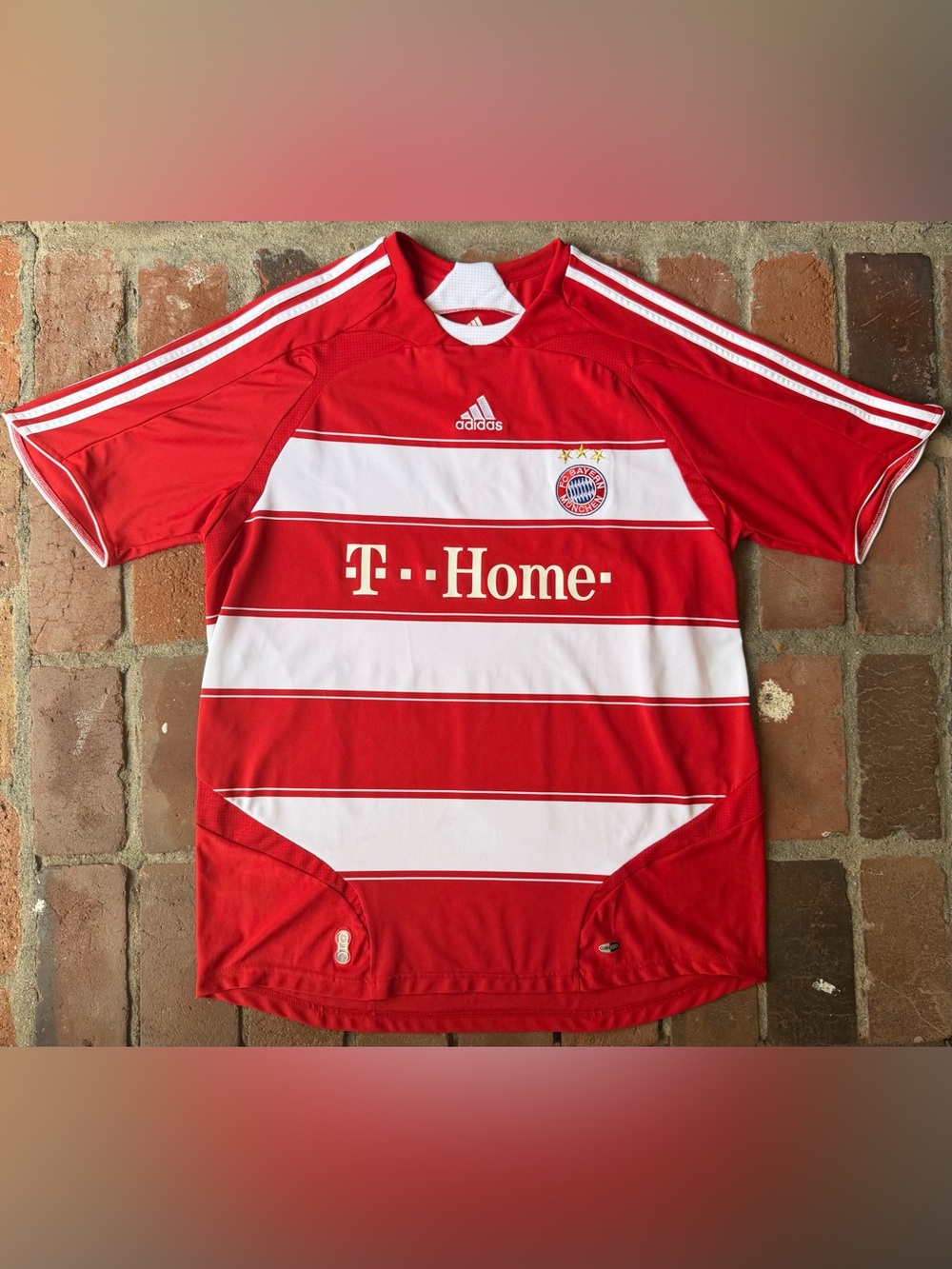 2007-08 Bayern Munich Home Jersey made by Adidas